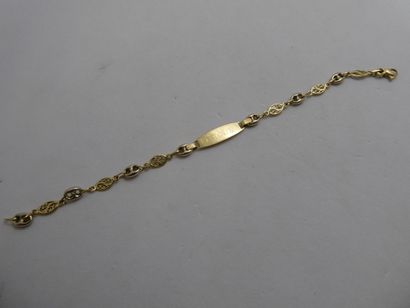 1 Bracelet Or 2 tons 18kt 4,08g