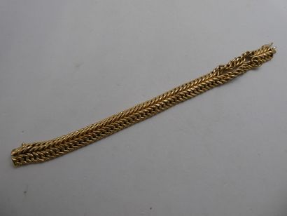 1 Bracelet Or 18kt 22,85g détérioré