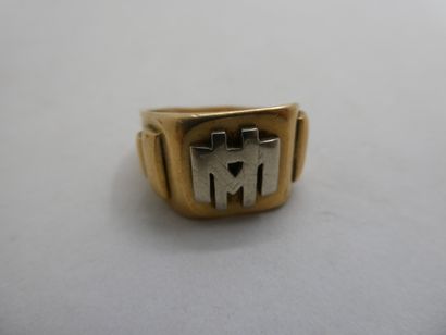 1 Bague Or 2 tons 18kt 17,99g
