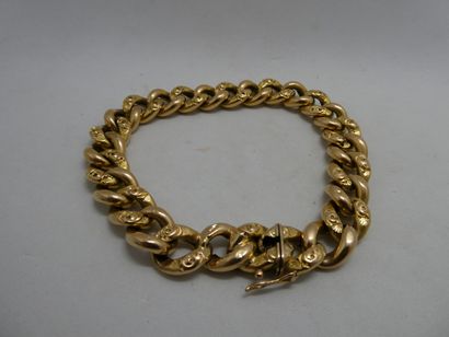 1 Bracelet Or 18kt 22,86g cassé