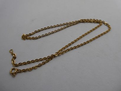 1 Chaîne Or 18kt 11,20g