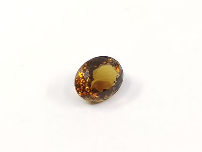 CITRINE VS	 ovale, Afrique, 11.59 carats
Dim...