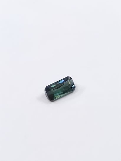 TOURMALINE verte taille 	émeraude, Mozambique,...