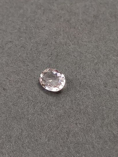 MORGANITE light pink VS	 ovale, Madagascar	,...