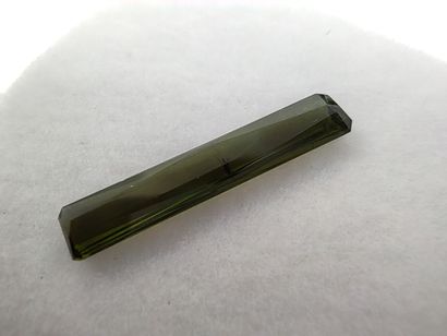 TOURMALINE green Mozambique émeraude 
Dim...