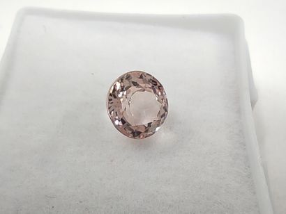 TOURMALINE pinkish yellow VVS Mozambique...