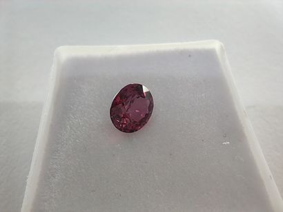 GRENAT purplish pink rhodolite VS Tanzanie...