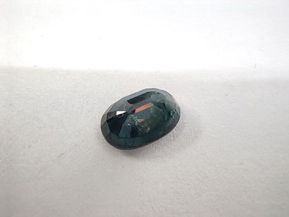 SAPHIR greenish bleu ovale, 	Australie, 	3.17...