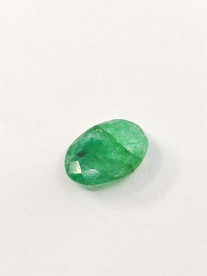 EMERAUDE	 ovale, Zambie	, 7.00 carats
Dim...