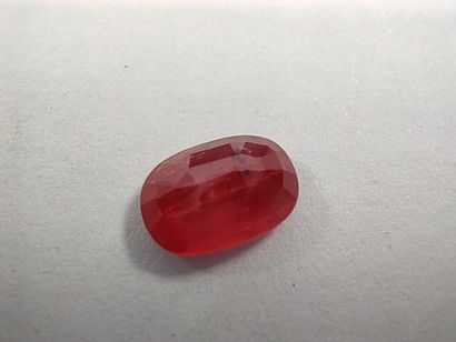 SAPHIR orange Tanga ovale, 	Tanzanie	,1.32...