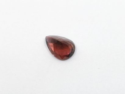 TOURMALINE pinkish purple , poire , Mozambique...