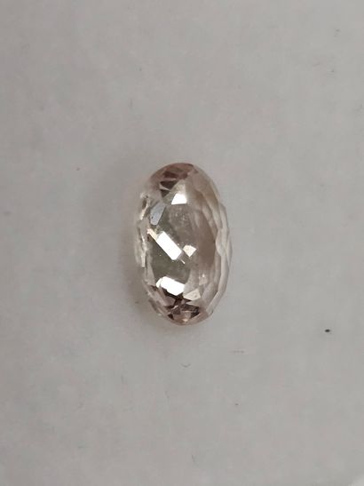 MORGANITE Light pink, ovale, Madagascar,...