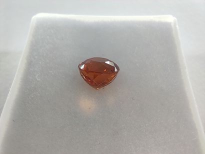 GRENAT orange spessartite Namibie rond
Dim...