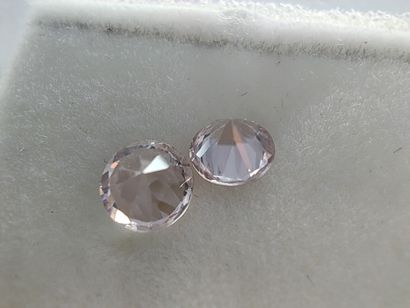 DEUX ZIRCON gentle heat champagne Tanzanie...