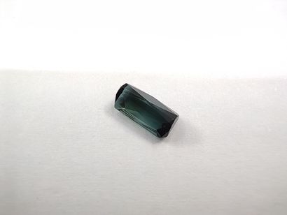 TOURMALINE verte taille 	émeraude, Mozambique,...