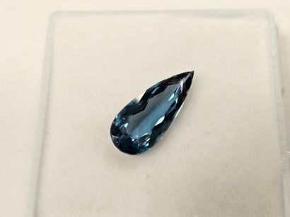 TOPAZE london blue , pear , Brazil , 4.65...