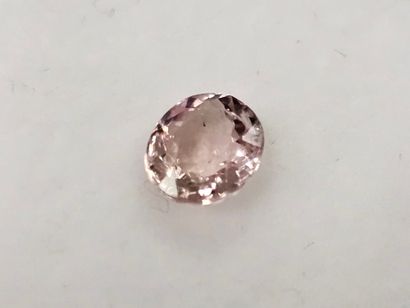 TOURMALINE pink , ovale , Mozambique , 0,91...