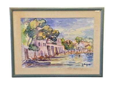 FAGARD
Renecros Beach, Bandol
Watercolor...