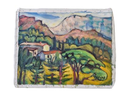 FAGARD
Maison de campagne en Provence
Huile...