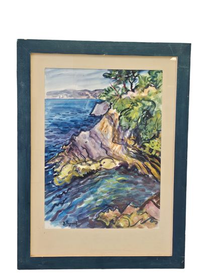 FAGARD
Horseshoe Cove
Watercolor on paper,...