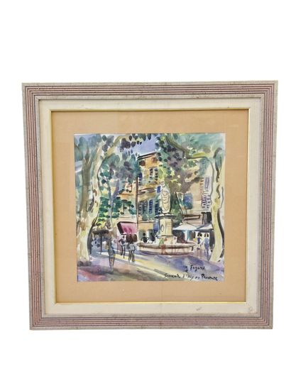 FAGARD
Souvenir d'Aix en Provence
Aquarelle...