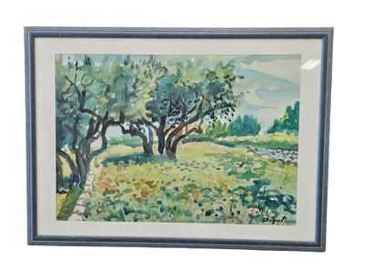 FAGARD
Paysage de Provence
Aquarelle sur...