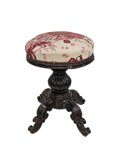 Travail Napoleon III
Tabouret de piano à...
