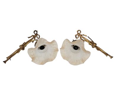D'apres CHARLES RANC (XIX-XX)
Ensemble d'appliques...