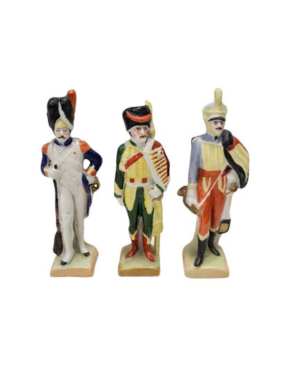 Saxon porcelain
Six small subjects representing...