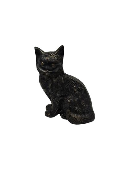 XX th century WORK
Small bronze cat