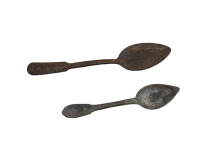 Excavation objects
Antique lead spoon
Napoleon...