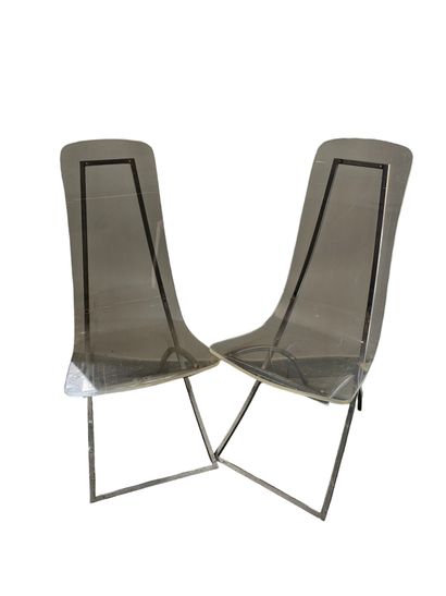 VERNASSA Edmond Ch4
Four chairs, Plexiglas...
