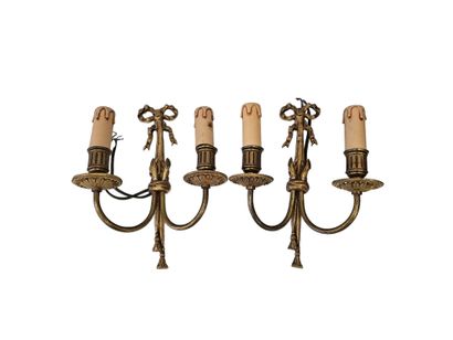 D'apres CHARLES RANC (XIX-XX)
Ensemble d'appliques...