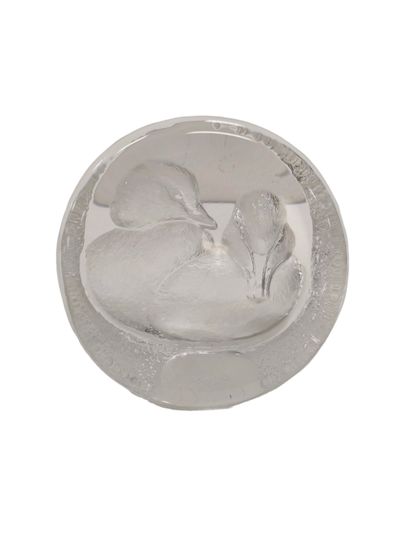 DANISH WORK
Frosted glass sculpture with...