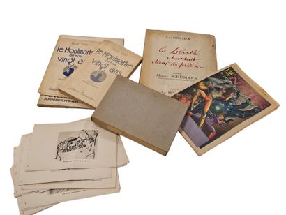 Ensemble de vieux livres