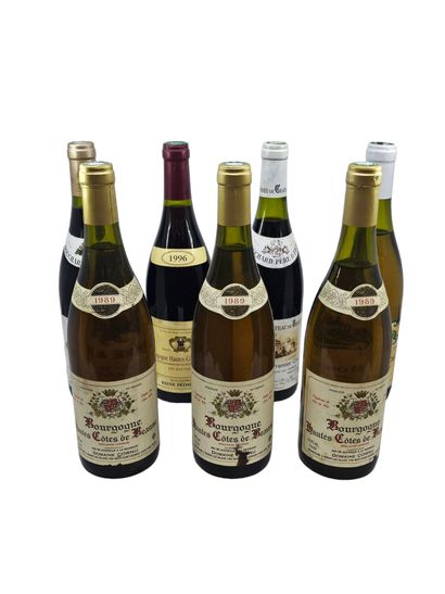 HAUT COTE DE BEAUME 
three bottles 1989
level...