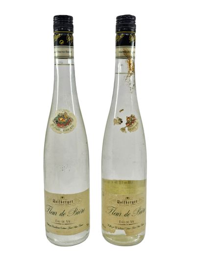 BEER FLOWER 
eau vie 
two bottles