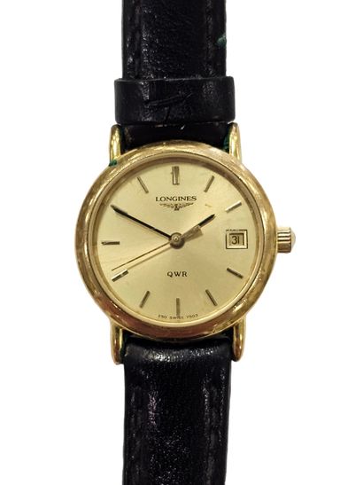 LONGINES
Watch, round metal case