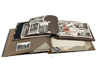 SET OF TWO PHOTO ALBUMS ON INDOCHINA