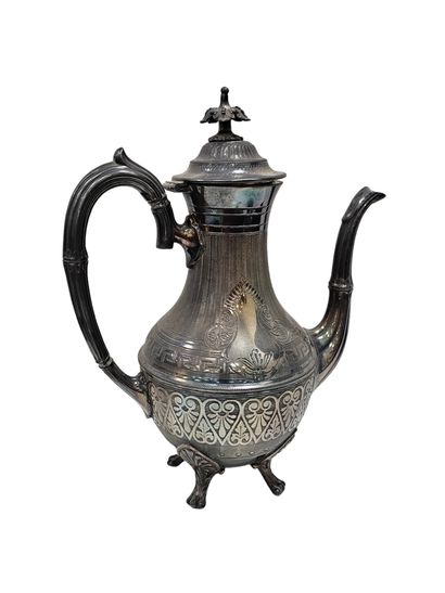RAVINET D'ENFERT 
Silver-plated, guilloché...