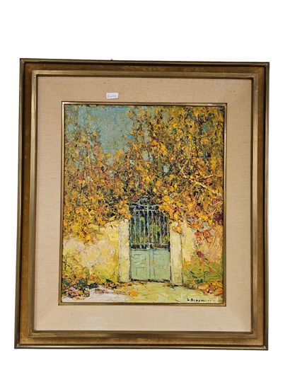 Louis BONAMICI (1878-1966)
Gate in autumn
Framed...