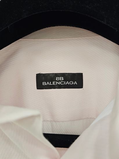 BALENCIAGA 
men's pink shirt long sleeve...