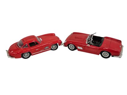 BURAGO 
Mercedes 300 SL, 1/18
Also included
Tonka,...