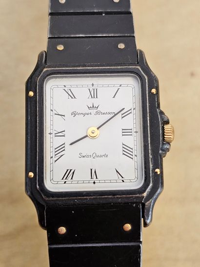 YONGER BRESSON
Quartz ladies' watch in black...