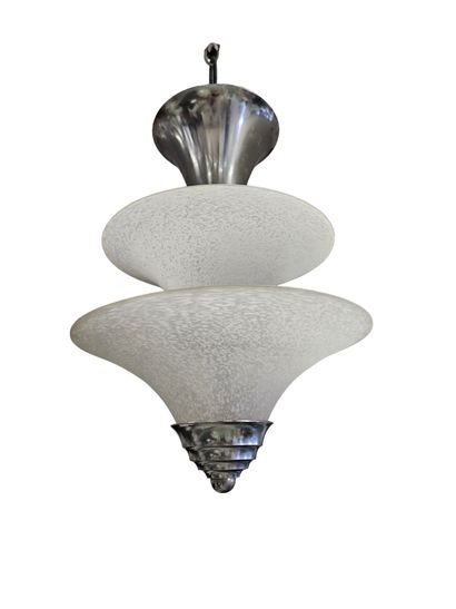 ART DECO WORK
PETITOT/DEGUE style
Chromed...