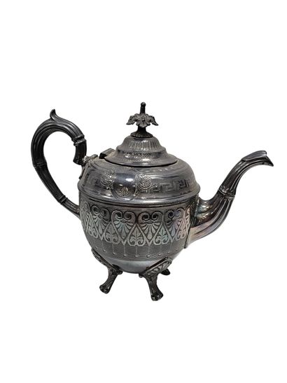 RAVINET D'ENFERT 
Silver-plated, guilloché...