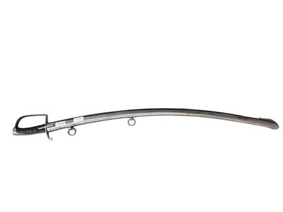 German-style cavalry officer's saber. 
Leather-covered...