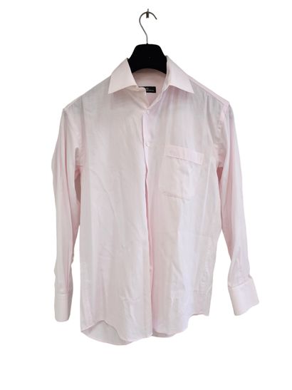 BALENCIAGA 
men's pink shirt long sleeve...
