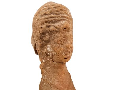 DIVINITY BUST with headdress on Plexiglas...