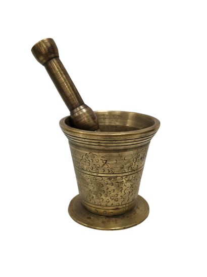 NORTH AFRICAN WORK 20th century
Bronze mortar...